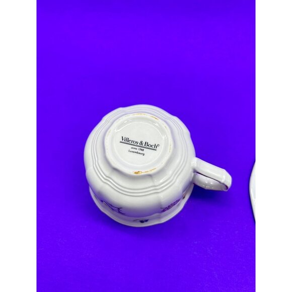 Villeroy & Boch Petite Fleur Porcelain Tea Cup and Saucer Set - Picture 10 of 12